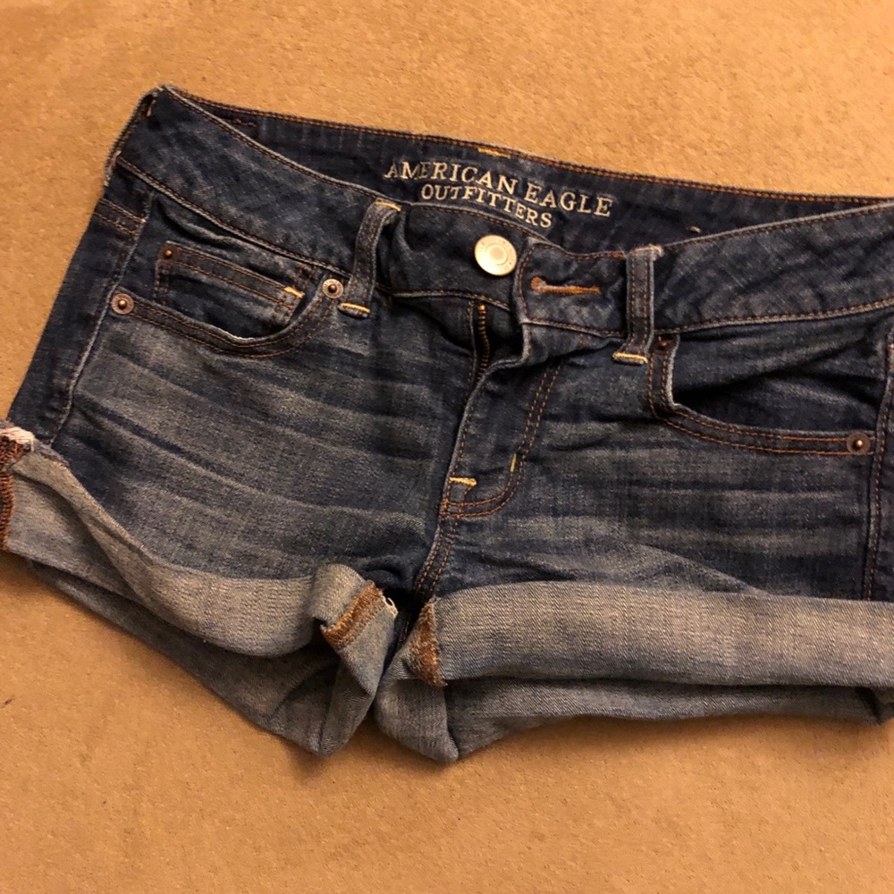 American eagle jean shorts